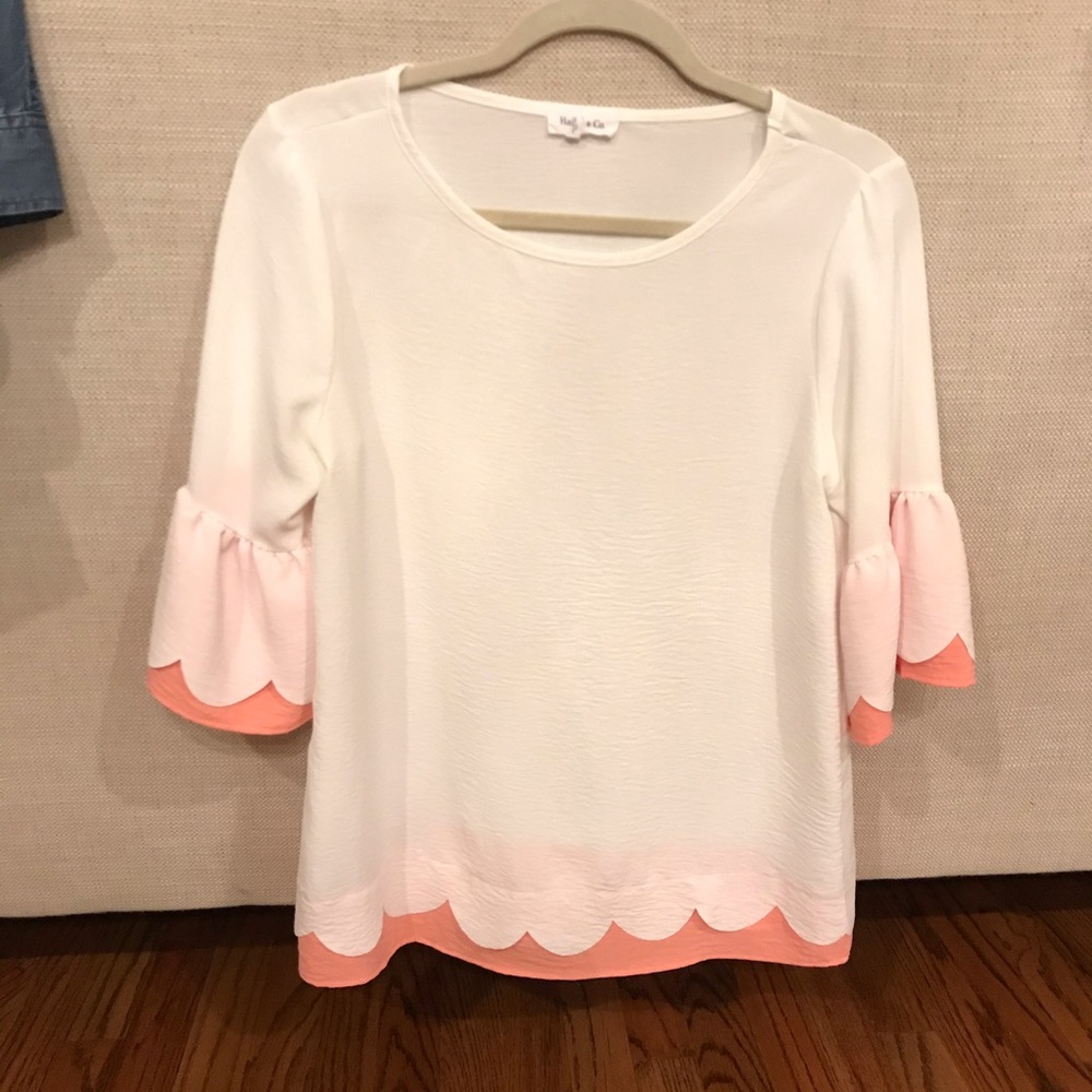 Precious boutique top with unique detail